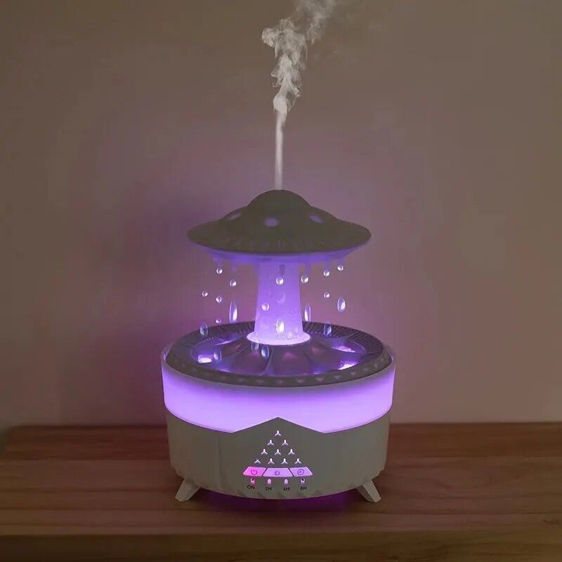 RainMist™ - Humidificador con Efecto Lluvia